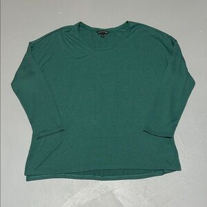 Banana Republic Green Long Sleeve Shirt (Women’s XL)